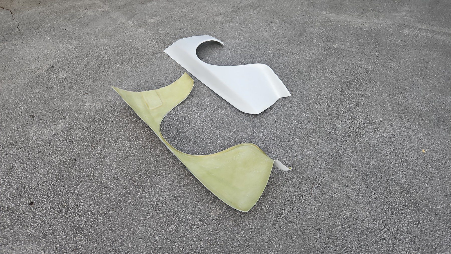 FIAT X19 BERTONE DALLARA WIDE BODY KIT FENDER FLARES WHEEL ARCHES EXTENSIONS RACING (1)
