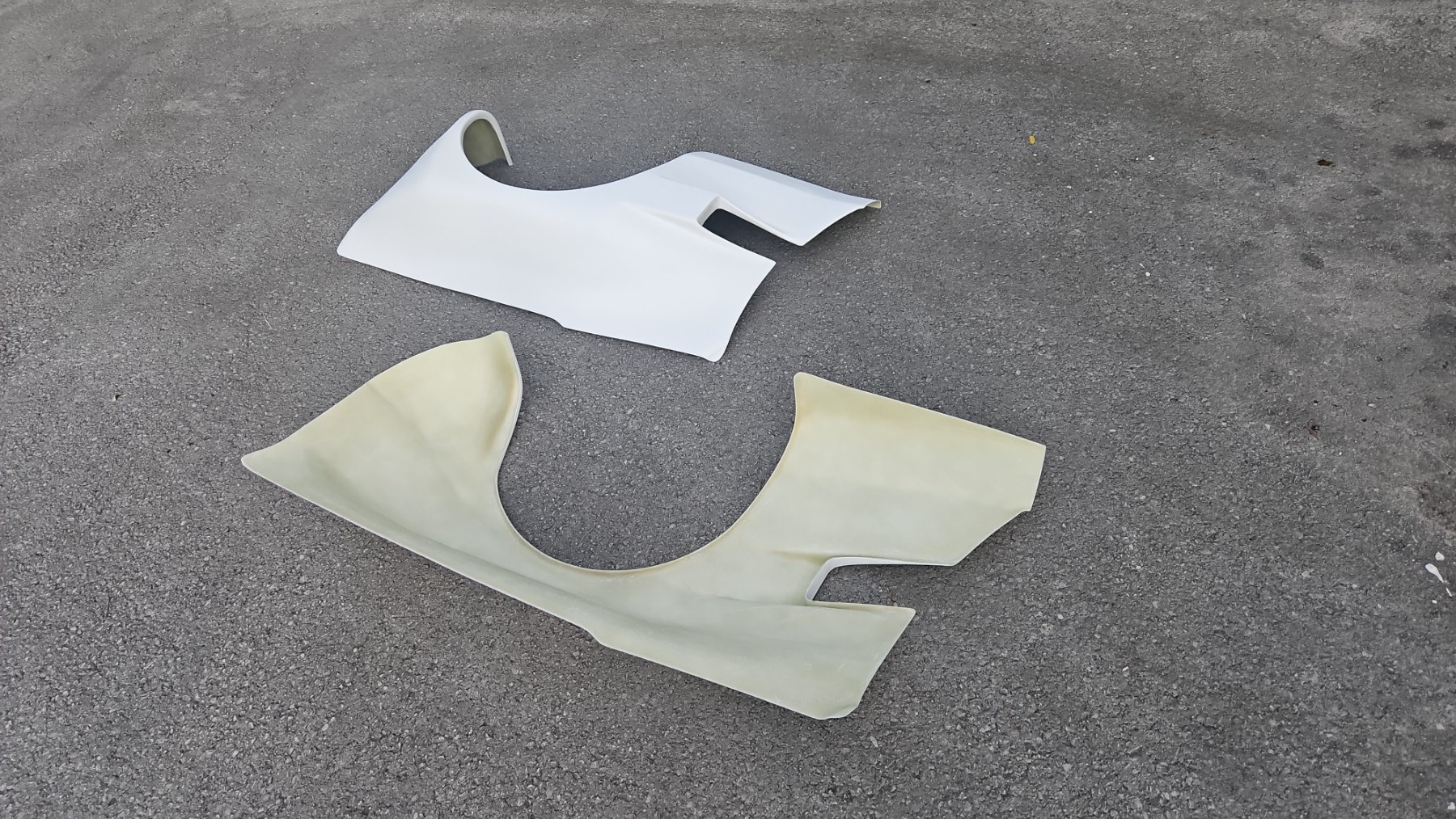 FIAT X19 BERTONE DALLARA WIDE BODY KIT FENDER FLARES WHEEL ARCHES EXTENSIONS RACING (3)