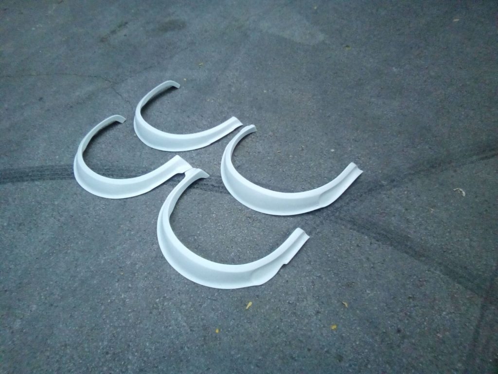 VOLKSWAGEN VW GOLF 2 GTI G60 FENDER FLARES ARCH WIDE BODY EXTENSION