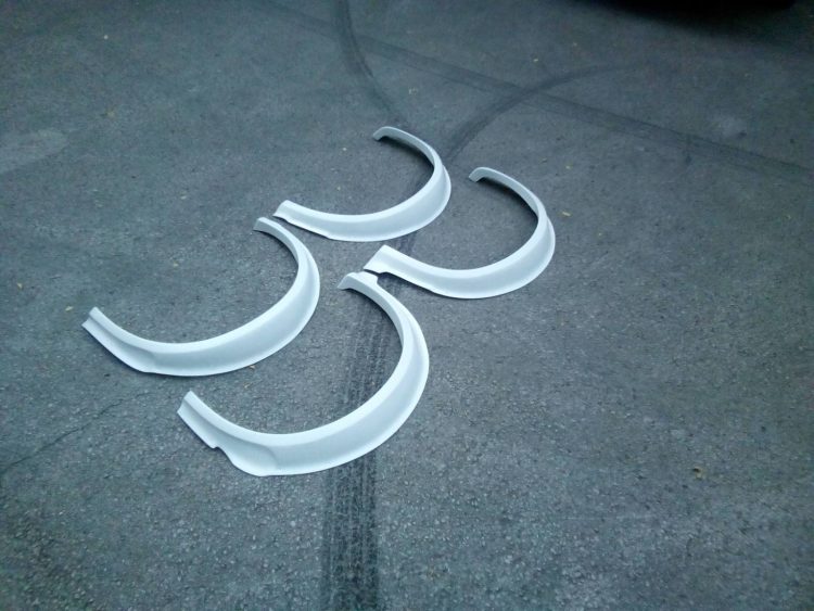 VOLKSWAGEN VW GOLF 2 GTI G60 FENDER FLARES ARCH WIDE BODY EXTENSION