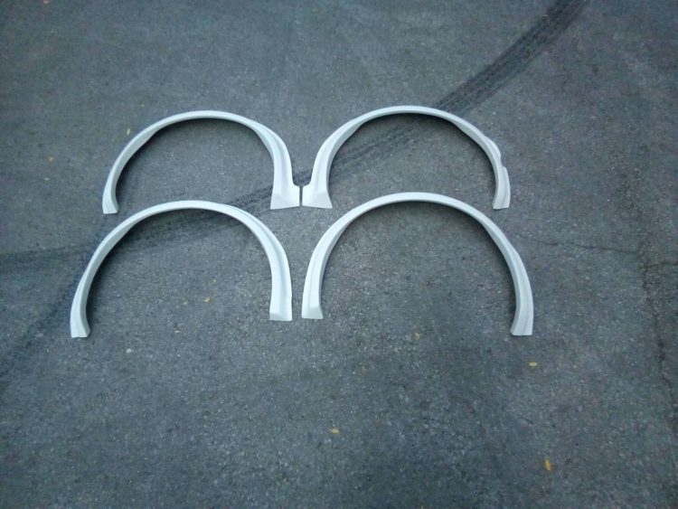 VOLKSWAGEN VW GOLF 2 GTI G60 FENDER FLARES ARCH WIDE BODY EXTENSION