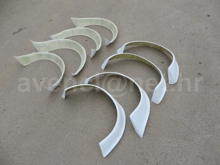 VOLKSWAGEN VW GOLF MK1 WIDE BODY KIT FENDER FLARES WHEEL ARCHES BERG