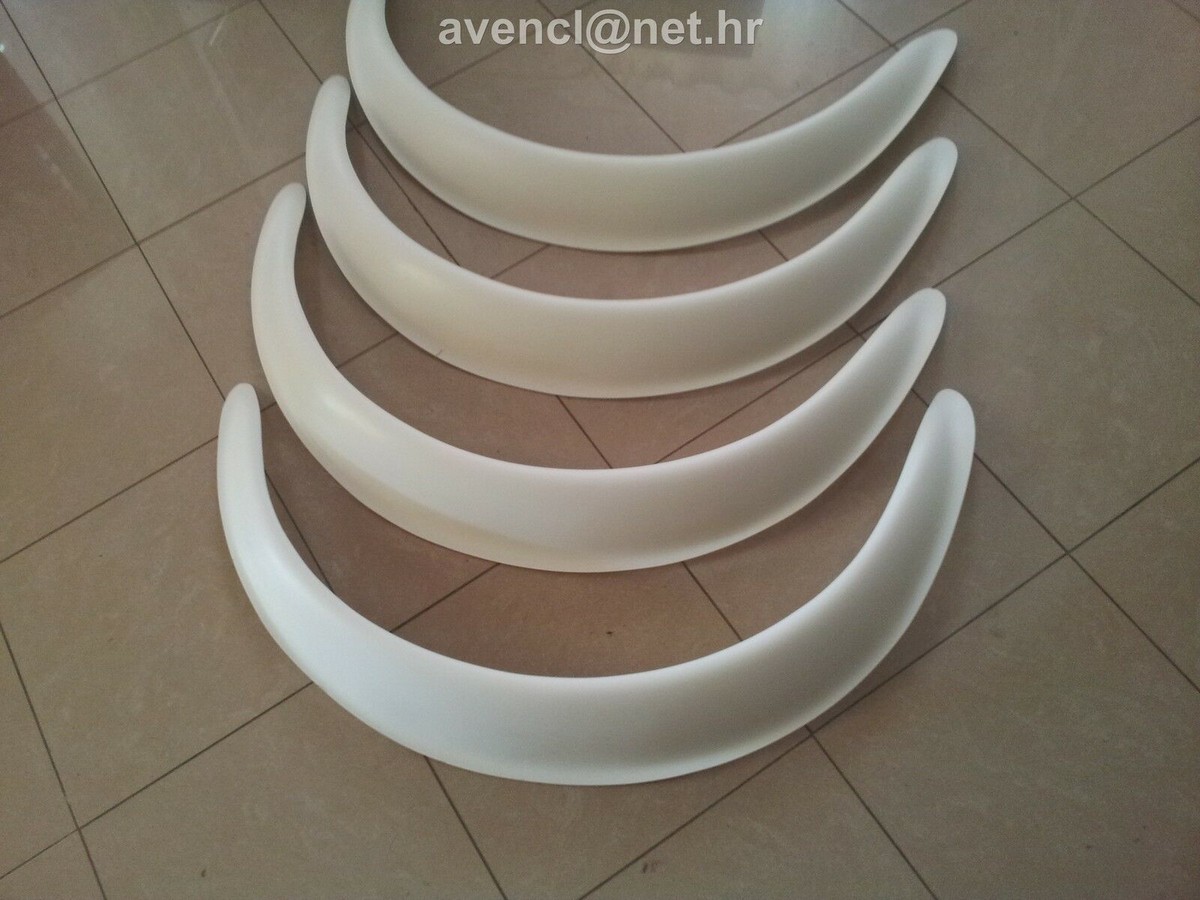 thumbnail image 2 of Universal Fender Flares 4PCS – Wide Body Kit, Extra Wide Wheel Arches, ABS Black 2 of 3