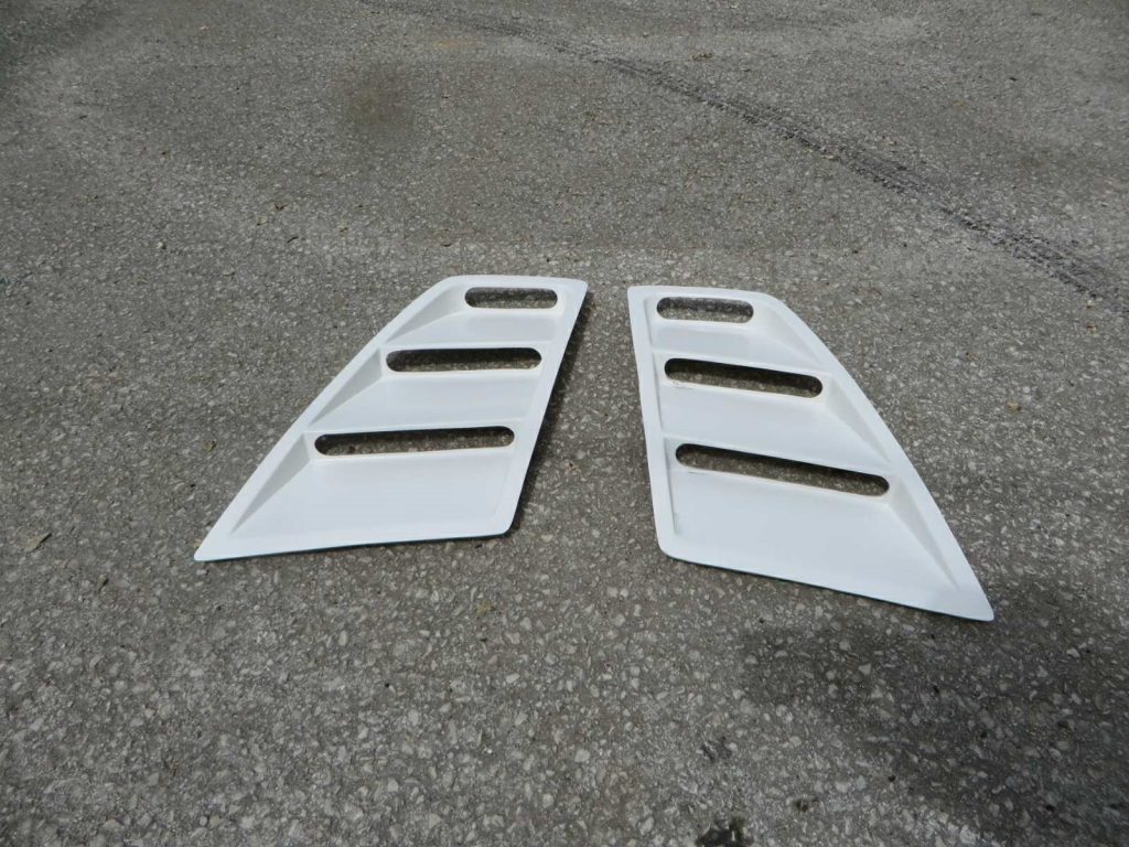 MINI COOPER R50 R52 R53 R56 R57 BONNET AIR VENTS LOUVERS - Classic ...