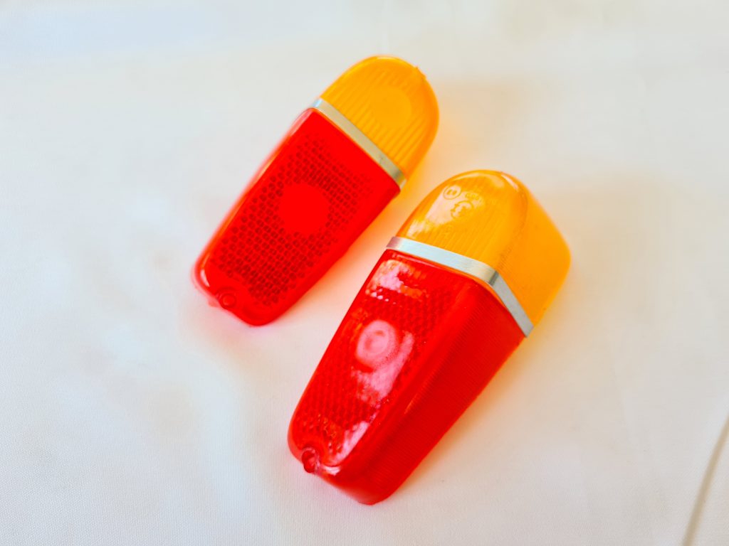 Fiat 600 Rear Tail Lights Lamp Lens Classic Performance Parts
