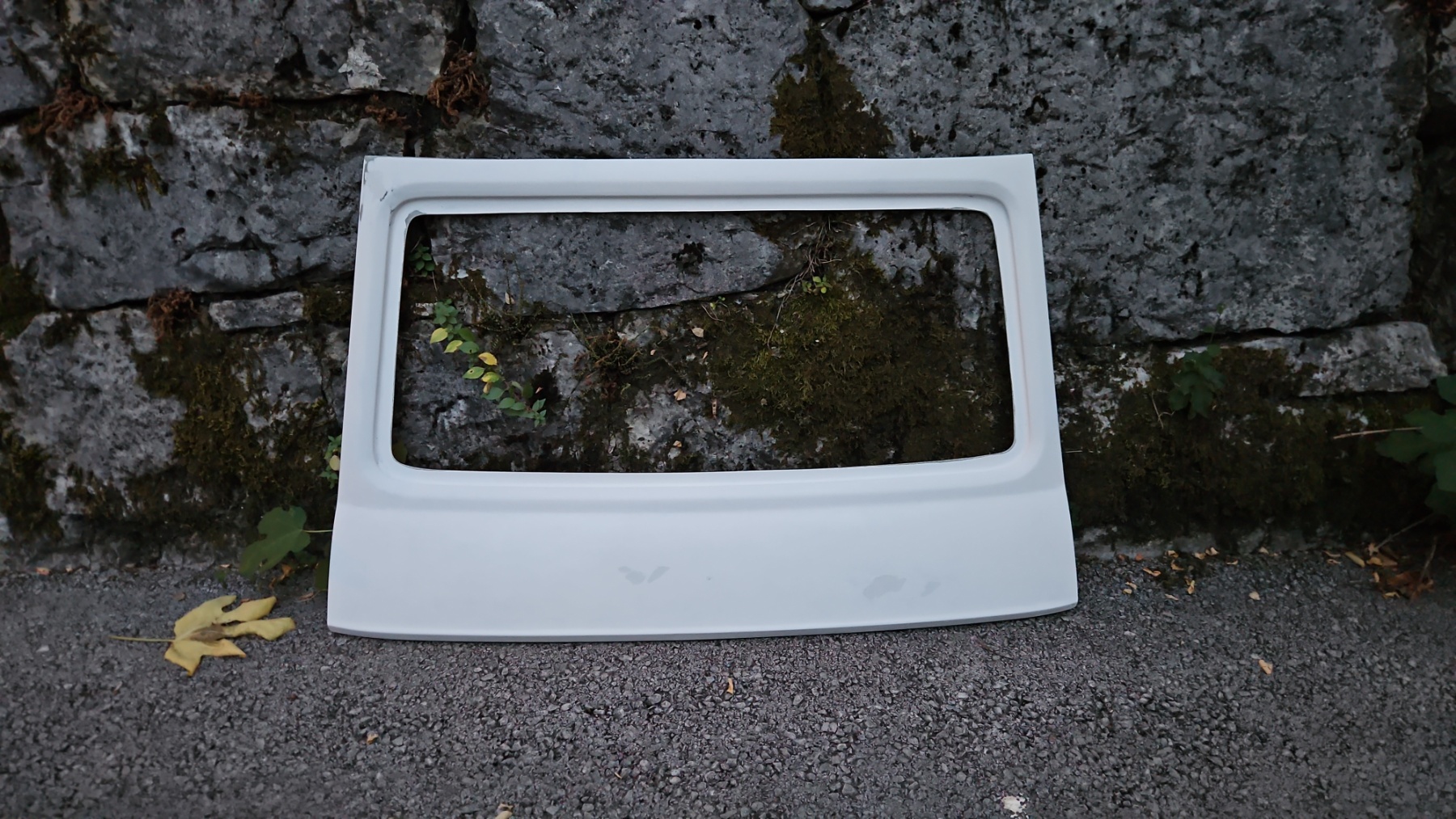 AUTOBIANCHI A112 ABARTH FIBERGLASS REAR TRUNK (1)