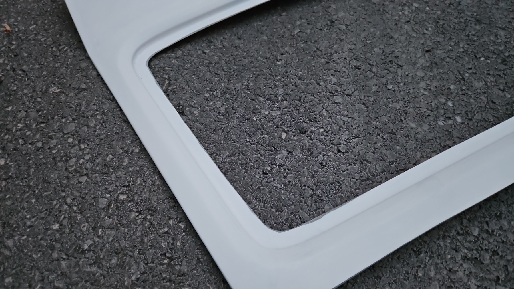 AUTOBIANCHI A112 ABARTH FIBERGLASS REAR TRUNK (3)